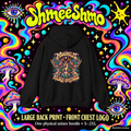 Moonlit, Mildly Unhinged Psychedelic Hoodie, Large Back Print & Small ShmeeShmo Chest Logo