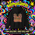 Cultivating a Different Frequency Psychedelic Hoodie, Large Back Print & Small ShmeeShmo Chest Logo