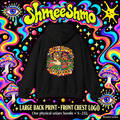 Best Buds, Odd Ducks Psychedelic Hoodie, Large Back Print & Small ShmeeShmo Chest Logo