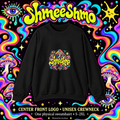 ShmeeShmo Psychedelic Mushroom Logo Sweatshirt, Unisex Crewneck