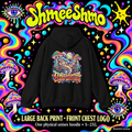 Professional Cloud Watcher Psychedelic Hoodie, Large Back Print & Small ShmeeShmo Chest Logo