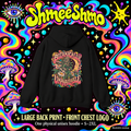 Botanically Unavailable Psychedelic Hoodie, Large Back Print & Small ShmeeShmo Chest Logo