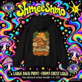 Professionally Unbothered Hoodie, Psychedelic Back Print, ShmeeShmo