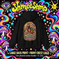 Socially Selective, Botanically Enthusiastic Hoodie, Psychedelic Back Print, ShmeeShmo