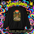 All Trails Lead to the Couch Sweatshirt, Psychedelic Back Print, ShmeeShmo