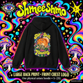 Stop and Smell the Flowers Pomeranian Hoodie, Large Back Print, ShmeeShmo