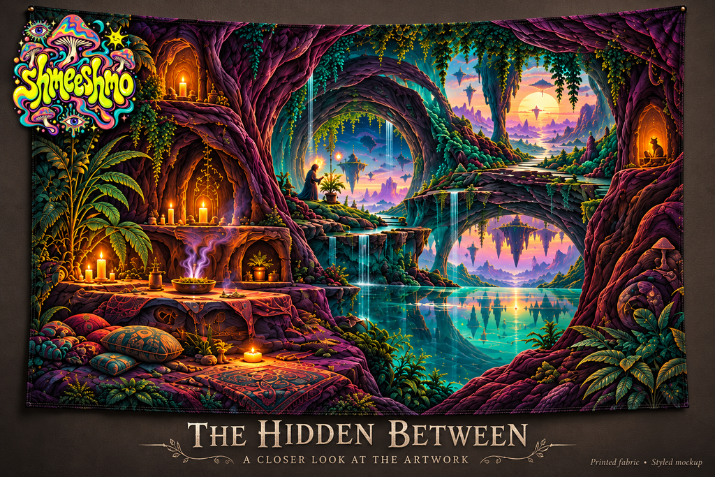 The Hidden Between artwork close-up