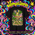 ShmeeShmo illustrative T-shirt back mockup