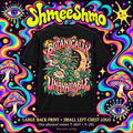Shirt-only illustrative mockup showing exact large back print