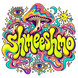 ShmeeShmo colourful psychedelic logo